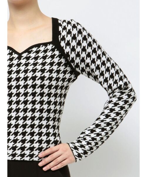 ハートネックラグランニットトップス（ニット/セーター）｜RESEXXY（リゼクシー）