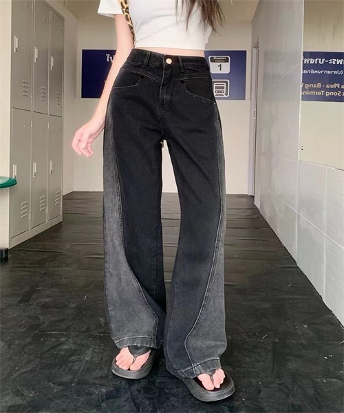 Dream garden（ドリームガーデン）の「ヴィンテージカラーデニムパンツ（デニムパンツ・レディース・ブラック・2XL/XL/XS/S/M/L）」の10枚目の写真