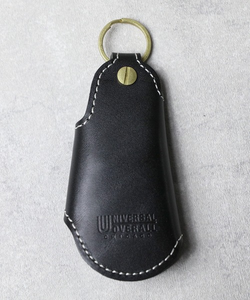 UNIVERSAL OVERALL（ユニバーサルオーバーオール）の「UNIVERSAL OVERALL レザーキーケース（キーホルダー・メンズ・ブラック/ブラウン/ダークブラウン/グリーン/レッド/ネイビー・FREE）」の2枚目の写真