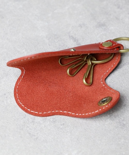 UNIVERSAL OVERALL（ユニバーサルオーバーオール）の「UNIVERSAL OVERALL レザーキーケース（キーホルダー・メンズ・ブラック/ブラウン/ダークブラウン/グリーン/レッド/ネイビー・FREE）」の17枚目の写真