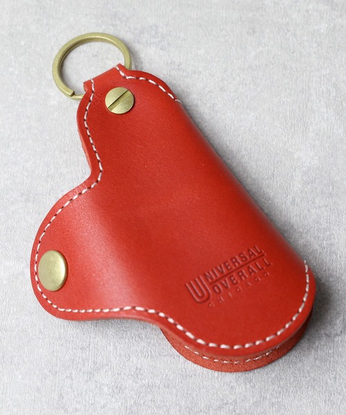 UNIVERSAL OVERALL（ユニバーサルオーバーオール）の「UNIVERSAL OVERALL レザーキーケース（キーホルダー・メンズ・ブラック/ブラウン/ダークブラウン/グリーン/レッド/ネイビー・FREE）」の22枚目の写真
