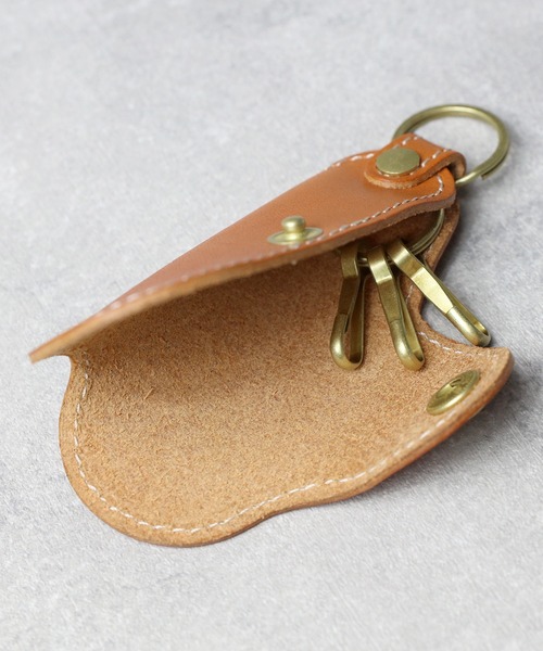 UNIVERSAL OVERALL（ユニバーサルオーバーオール）の「UNIVERSAL OVERALL レザーキーケース（キーホルダー・メンズ・ブラック/ブラウン/ダークブラウン/グリーン/レッド/ネイビー・FREE）」の11枚目の写真