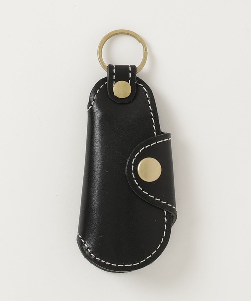 UNIVERSAL OVERALL（ユニバーサルオーバーオール）の「UNIVERSAL OVERALL レザーキーケース（キーホルダー・メンズ・ブラック/ブラウン/ダークブラウン/グリーン/レッド/ネイビー・FREE）」の8枚目の写真