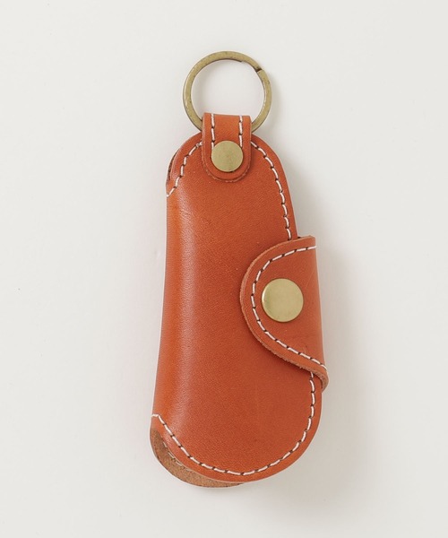 UNIVERSAL OVERALL（ユニバーサルオーバーオール）の「UNIVERSAL OVERALL レザーキーケース（キーホルダー・メンズ・ブラック/ブラウン/ダークブラウン/グリーン/レッド/ネイビー・FREE）」の12枚目の写真