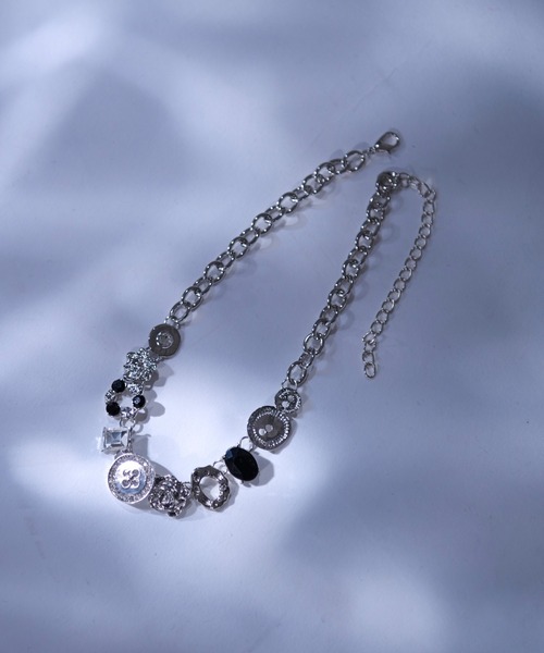 Ellno Loset(エルノロゼット)の「モチーフネックレス(ネックレス・メンズ・ライトグレー/シルバー・FREE)」の6枚目の写真