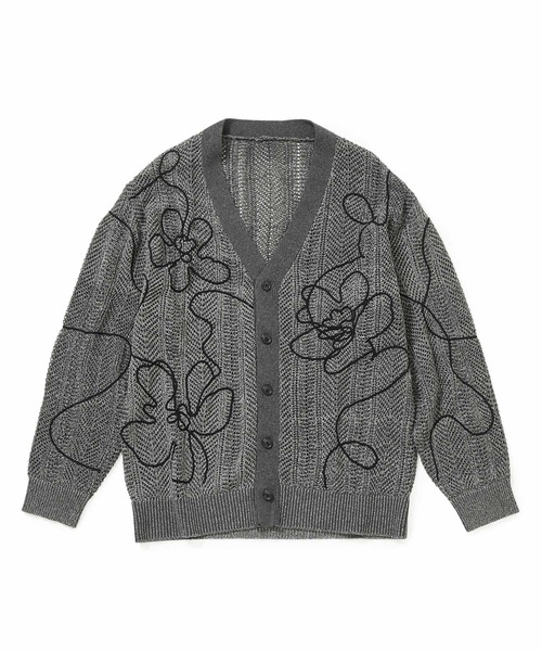 プロジェクトセカイ×ZOZOZTOWN ナイトコードフラワーニット