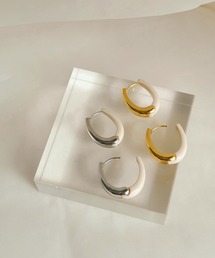バイカラーフープピアス-bicolor hoop pierce-