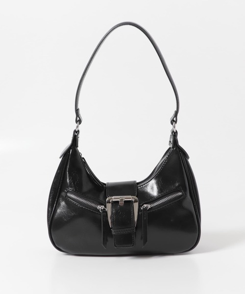 URBAN RESEARCH ROSSO WOMEN（アーバンリサーチ　ロッソ）の「ベルトデザインハンドバッグ（ハンドバッグ・レディース・ブラック/ベージュ・-）」の9枚目の写真