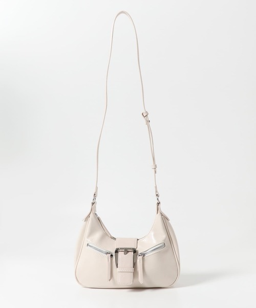 URBAN RESEARCH ROSSO WOMEN（アーバンリサーチ　ロッソ）の「ベルトデザインハンドバッグ（ハンドバッグ・レディース・ブラック/ベージュ・-）」の4枚目の写真