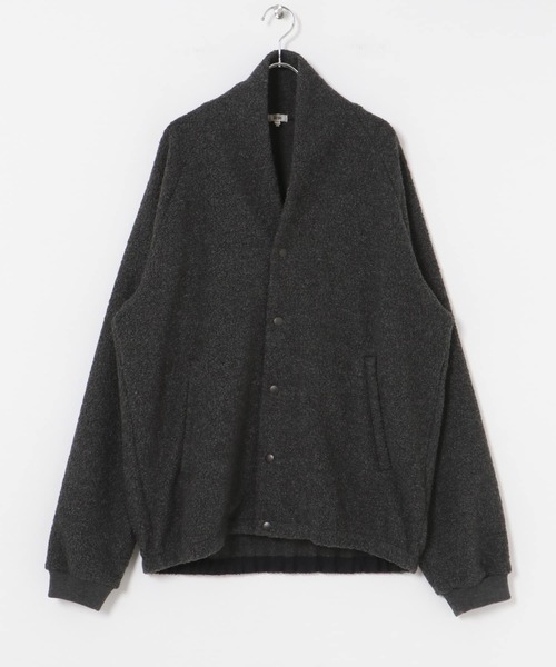 Scye(サイ)の「Scye Boa Fleece Snap Cardigan(カーディガン/ボレロ・メンズ・チャコールグレー/ネイビー・40/38)」の16枚目の写真