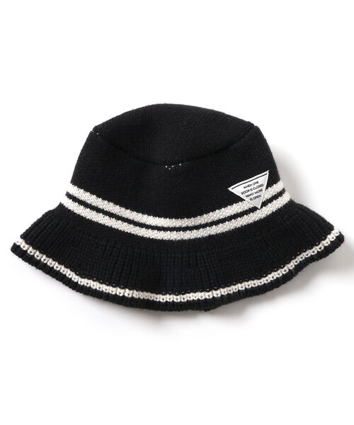 BREEZE(ブリーズ)の「ニットバケット(ハット・キッズ・ブラック/アイボリー・50/54/58)」の2枚目の写真