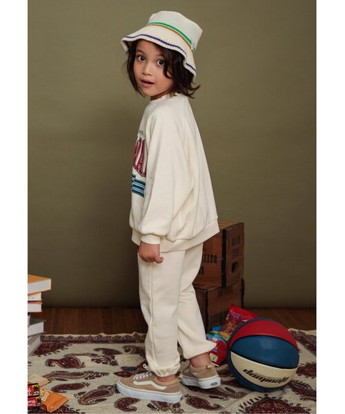 BREEZE(ブリーズ)の「ニットバケット(ハット・キッズ・ブラック/アイボリー・50/54/58)」の4枚目の写真