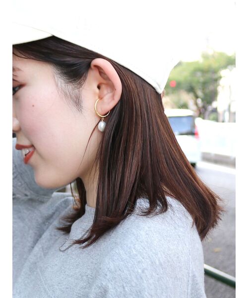 Chibi Jewels （チビジュエルズ）の「chibi jewels別注 淡水パールマルチウェイリング（リング・レディース・ゴールド・FREE）」の8枚目の写真