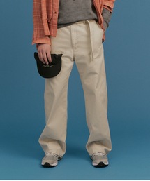 SHIOTA BASIC ベルテッドデニムパンツ