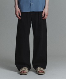 PUBLIC TOKYO | SHIOTA BASIC ベルテッドデニムパンツ(デニムパンツ)