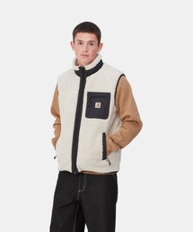 Carhartt ベージュ ノースリーブ ベスト カーハート シェルパ ラインド スーパー ダックス ベスト