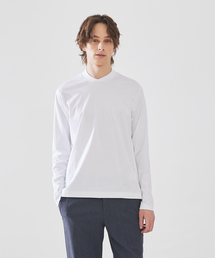 ストレッチ 変形 長袖Tシャツ