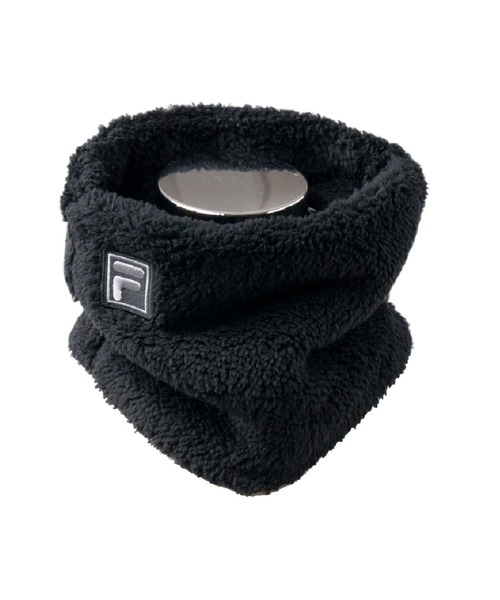 GlovesDEPO】FILA ボアネックウォーマー レディース メンズ ロゴ