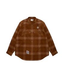 AAPE BY A BATHING APE | AAPE LONG SLEEVE CORDUROY SHIRT(CHECK)(シャツ/ブラウス)