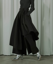 Ezick | Irrehem layered ベルトワイドパンツ(その他パンツ)