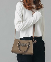 X-girl | OVAL LOGO BUCKLE 2WAY SHOULDER BAG(ショルダーバッグ)