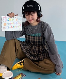 Auntie Rosa | 【rin.】バックリボンチェックチュニック(チュニック)