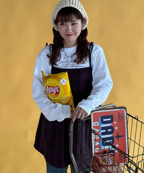 Auntie Rosa（アンティローザ）の「【rin.】バックリボンチェック