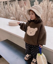 CERCA | lulunoix/くまボアトレーナー N15333(スウェット)