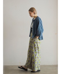 未使用 FIL DE FER 6ozデニム ドルマンブラウス 6ozデニム ドルマンブラウス（シャツ/ブラウス）｜FIL DE FER