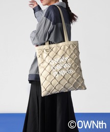 OWNth（オンス）の「OWNthロゴコードメッシュトートバッグ（トートバッグ）」
