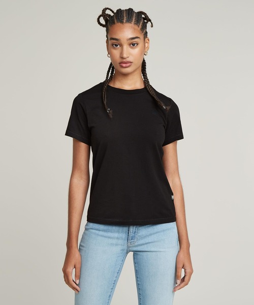 tシャツ NIFOUS TOP/ベーシックワンポイントロゴTシャツ レディース NIFOUS TOP/ベーシックワンポイントロゴTシャツ（Tシャツ