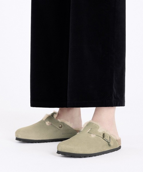 BIRKENSTOCK/ビルケンシュトック レディース サンダル ボア モコモコ