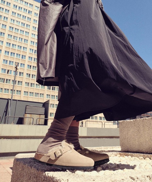 BIRKENSTOCK/ビルケンシュトック レディース サンダル ボア モコモコ