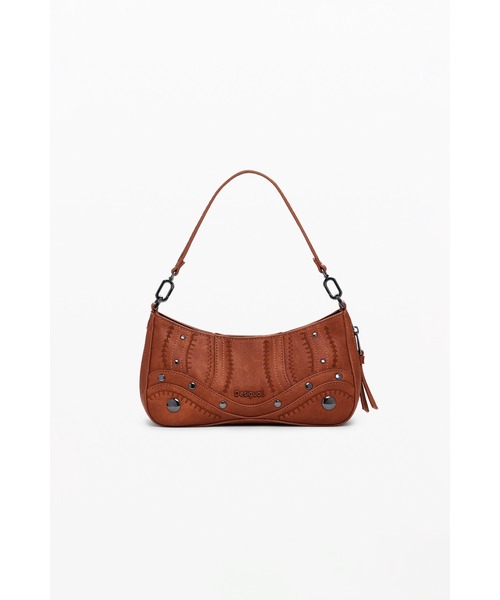 Desigual（デシグアル）の「ウエスタンレザー ショルダーバッグ（ボディバッグ/ウエストポーチ・レディース・ブラウン・FREE）」の6枚目の写真
