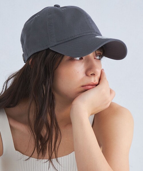 NEW ERA(ニューエラ)の「【別注】<NEW ERA>930 ハンドウォッシュ コットン キャップ 4(キャップ・レディース・ブラック/ダークグレー/モカ/オフホワイト・FREE)」の3枚目の写真