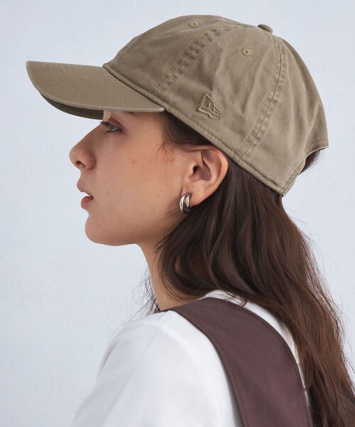 NEW ERA(ニューエラ)の「【別注】<NEW ERA>930 ハンドウォッシュ コットン キャップ 4(キャップ・レディース・ブラック/ダークグレー/モカ/オフホワイト・FREE)」の4枚目の写真