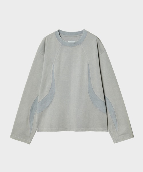 CONZ(コンズ)の「ロングスリーブTEE(Tシャツ/カットソー・メンズ・その他2/ホワイト/ブラック/グレー・3/2/1)」の3枚目の写真
