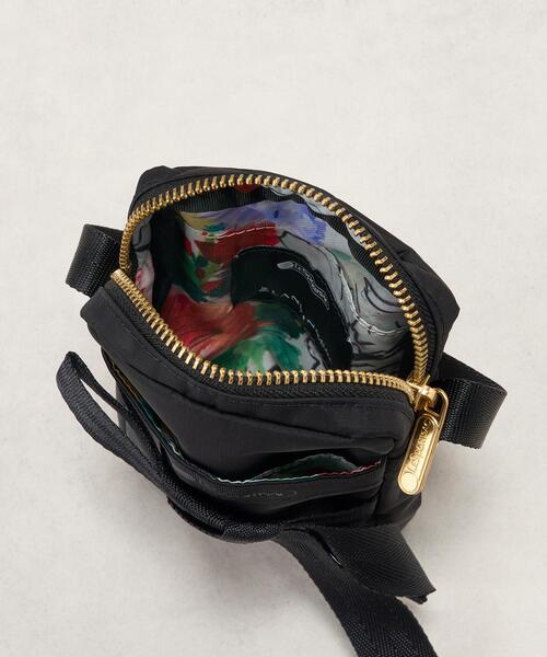 LANVIN ボディバッグ 黒 ナイロン LANVIN en Bleu（ランバンオンブルー）の「ボディバック（ボディ