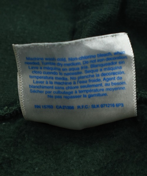 HANES(ヘインズ)の「【ヴィンテージ古着】 Y2K Hanes GREENS BORO FOOT BALL カレッジロゴ プルオーバーパーカー(パーカー・メンズ・グリーン・LARGE)」の13枚目の写真