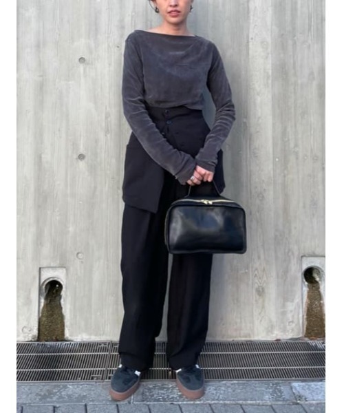 crie conforto】シアーベロアライクトップス｜WOMEN｜254HAT80
