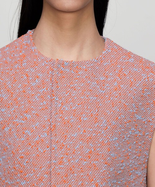 TOMORROWLAND .B ネップツイード ショートジレ（その他アウター）｜TOMORROWLAND .B（トゥモローランドビー）