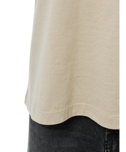 Mila Owen（ミラオーウェン）の「グラフィックT【手洗い可能】（Tシャツ/カットソー・レディース・ホワイト/チャコールグレー/ベージュ/ピンク・0/1）」の11枚目の写真