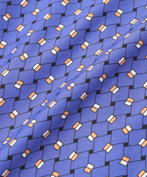 MACKINTOSH LONDON(マッキントッシュ ロンドン)の「ハミングバスケットプリントワンピース(ワンピース・レディース・ホワイト系その他/ライトブルー・40/38)」の14枚目の写真