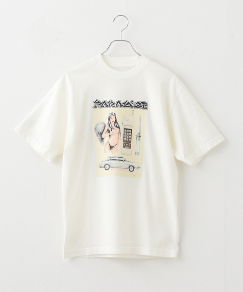 Oriens JOURNAL STANDARD（オリエンス ジャーナルスタンダード）の「【PARADISE NYC /パラダイスニューヨーク】 FALLEN ANGEL SS（Tシャツ/カットソー・レディース・ホワイト・SMALL/MEDIUM）」の19枚目の写真