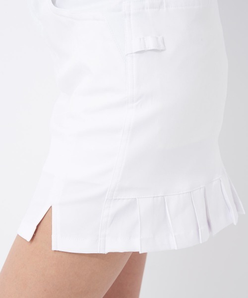 FILA GOLF（フィラゴルフ ）の「裾プリーツ　ハイテンションストレッチ　スカート（スカート・レディース・ホワイト/ベージュ/ネイビー/ブラック・SMALL/MEDIUM/LARGE）」の16枚目の写真