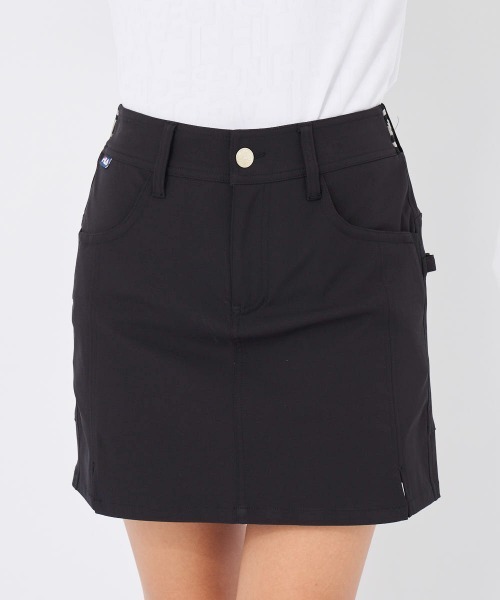 FILA GOLF（フィラゴルフ ）の「裾プリーツ　ハイテンションストレッチ　スカート（スカート・レディース・ホワイト/ベージュ/ネイビー/ブラック・SMALL/MEDIUM/LARGE）」の21枚目の写真