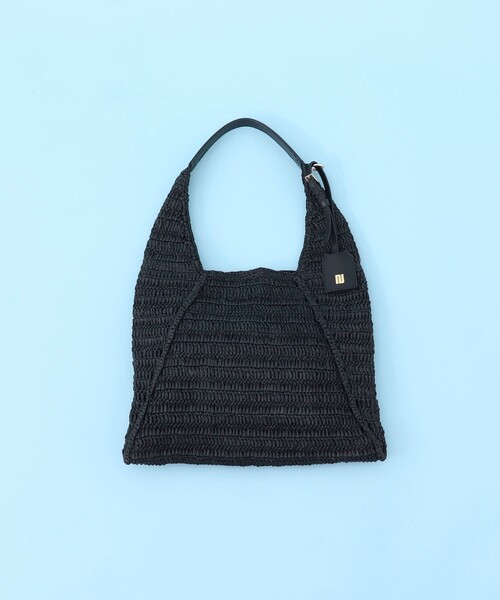 NOLLEY’S(ノーリーズ)の「ペーパークロシェバッグ(ショルダーバッグ・レディース・ベージュ/ブラック・FREE)」の20枚目の写真