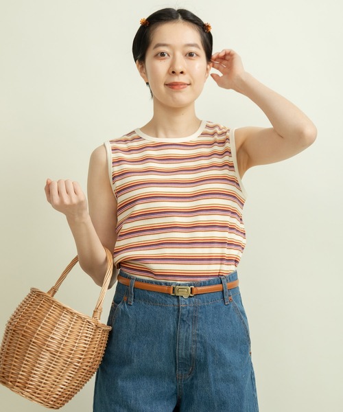 ぴ*ち様 THE TOE ミントグリーン タンクトップ ぴ*ち様 THE TOE ミントグリーン タンクトップ