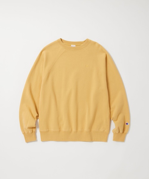 Champion(チャンピオン)の「【Champion/チャンピオン】直営限定コレクション メンズ ラグランクルーネックスウェットシャツ(スウェット・メンズ・グレー系その他/ブラック/グレー/ダークネイビー/ベージュ/オートミール/パープル/その他35・SMALL/MEDIUM/LARGE/X-LARGE)」の4枚目の写真
