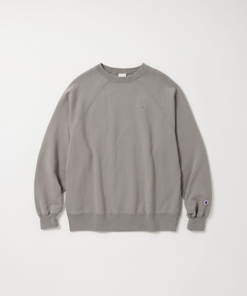 Champion(チャンピオン)の「【Champion/チャンピオン】直営限定コレクション メンズ ラグランクルーネックスウェットシャツ(スウェット・メンズ・グレー系その他/ブラック/グレー/ダークネイビー/ベージュ/オートミール/パープル/その他35・SMALL/MEDIUM/LARGE/X-LARGE)」の3枚目の写真